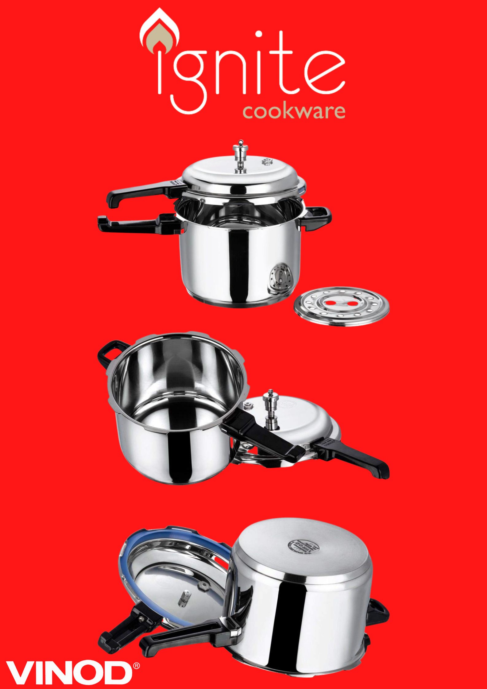 VINOD PRESSURE COOKER UK Ignite Cookware Ltd Ignite Cookware Ltd